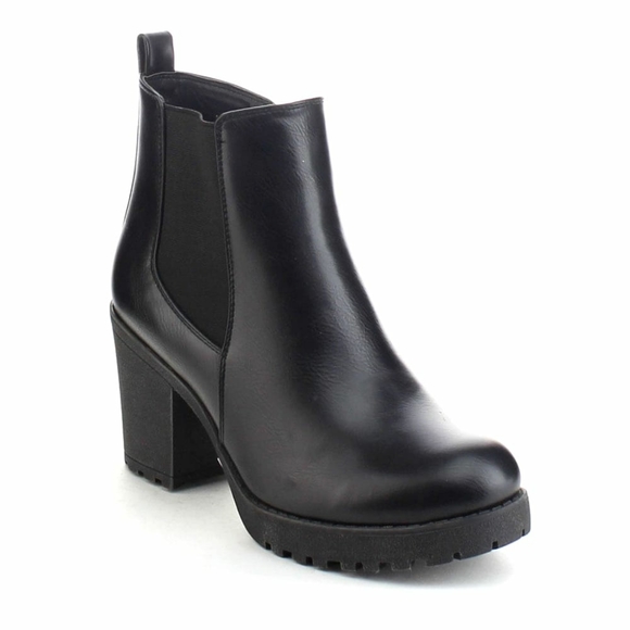 Slip on chunky heel ankle bootie - Picture 9 of 9